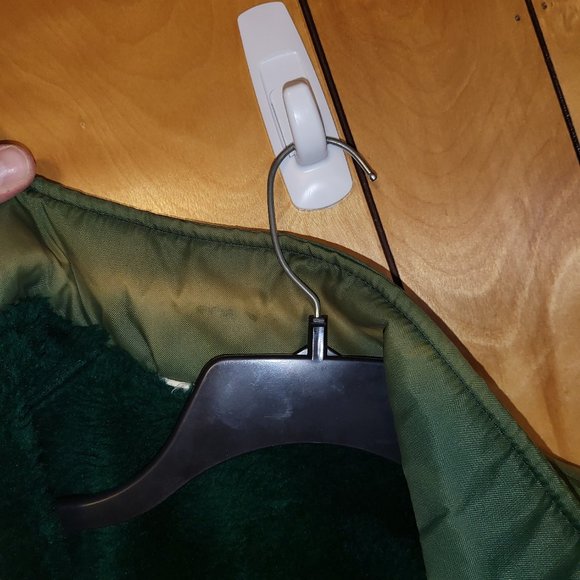 Vintage Harry Gant Jacket MEDIUM Snap Button Inner Lined GREEN Heavy Fade 80s F2 - Picture 9 of 10